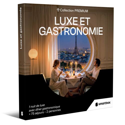 Luxe Et Gastronomie - Smartbox - Coffret Cadeau Séjour