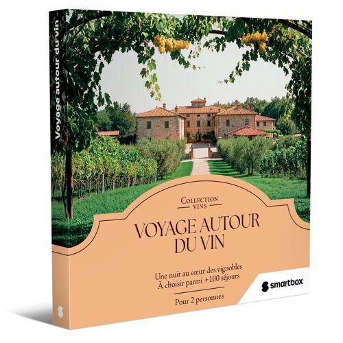 Voyage Autour Du Vin - Smartbox - Coffret Cadeau Séjour