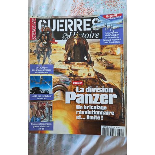 Revue Guerres Et Histoire 26 - La Division Panzer