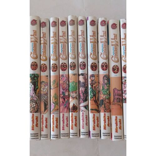 Golden Wind, Tonkam 2007-2009, Tomes 1, 2,4, 5, 6, 7, 10, 12, 13, 16