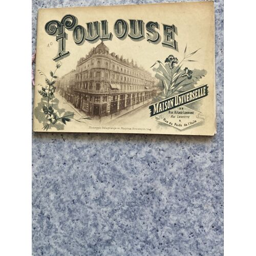 Livret De 12 Vues De Toulouse