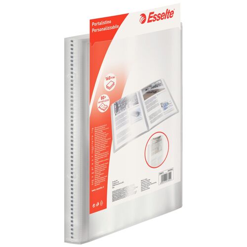 Esselte 395478040 Protège-Documents De Présentation 80 Pochettes 160 Feuilles A4