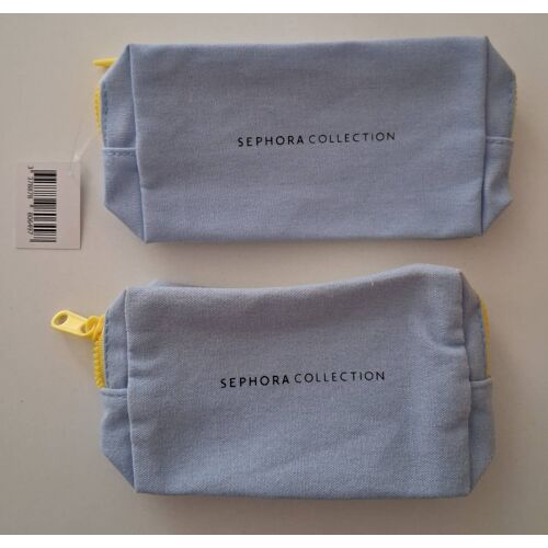Lot de 2 trousses à maquillage zippées Sephora