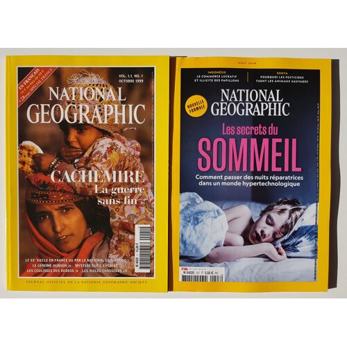 Lot De National Géographic France Du Numéro 1 (Octobre 1999) Au 227 (Août 2018).