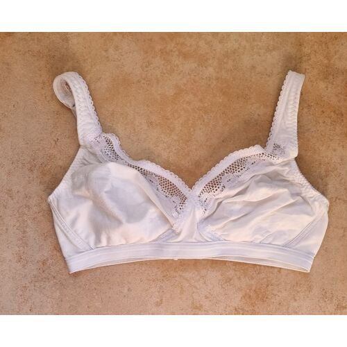 Soutien-Gorge Playtex Taille 90 C Blanc Comme Neuf