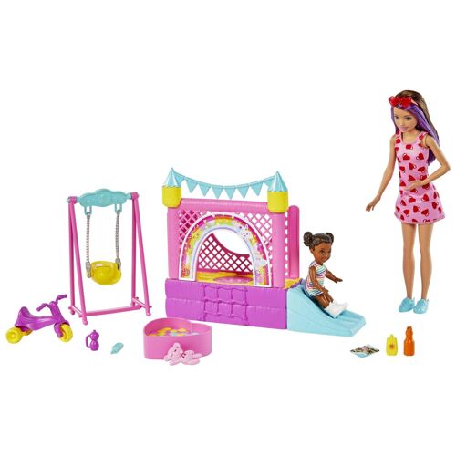 Barbie Skipper Babysitters Inc. - Skipper Baby-Sitter - Coffret Château Gonflable