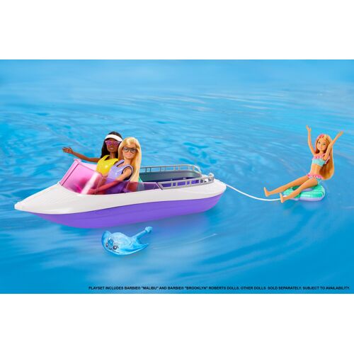 Barbie Mermaid Power - -Bateau, poupées et accessoires