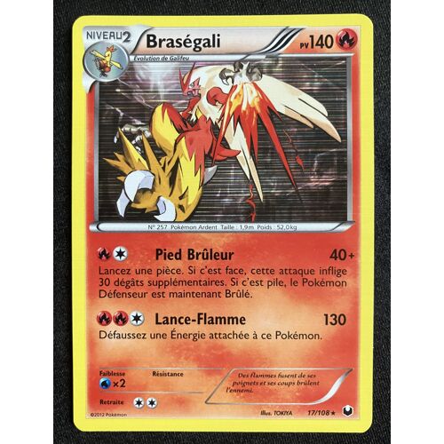 Braségali Holo - Explorateurs Obscurs - 17/108