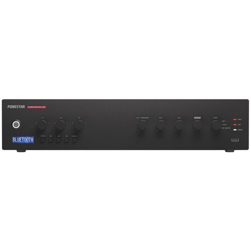 Fonestar PROX-120Z amplificateur audio 3.0 canaux Système d'annonce publique Noir