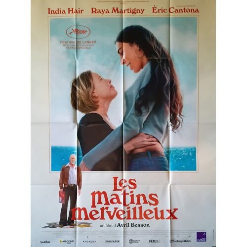 Les Matins Merveilleux - Véritable Affiche De Cinéma Pliée - Format 120x160 Cm - De Avril Besson Avec India Hair, Raya Martigny, Eric Cantona - 2026