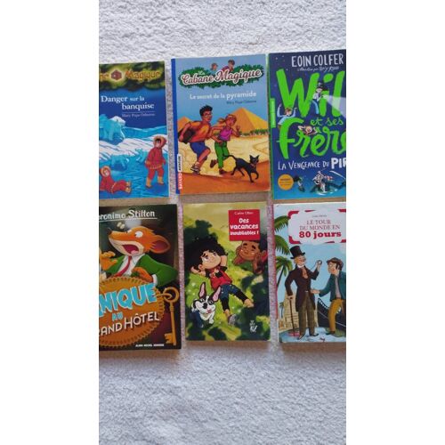 Lot 6 Livres Jeunesse Dès 7-9 Ans