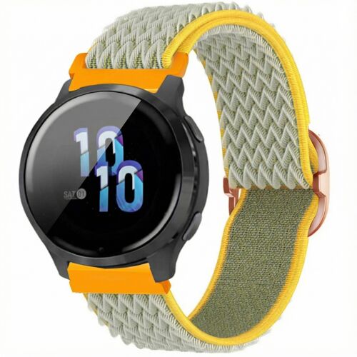 imoshion Bracelet en nylon élastique Connexion universelle 22 mm Green et Yellow