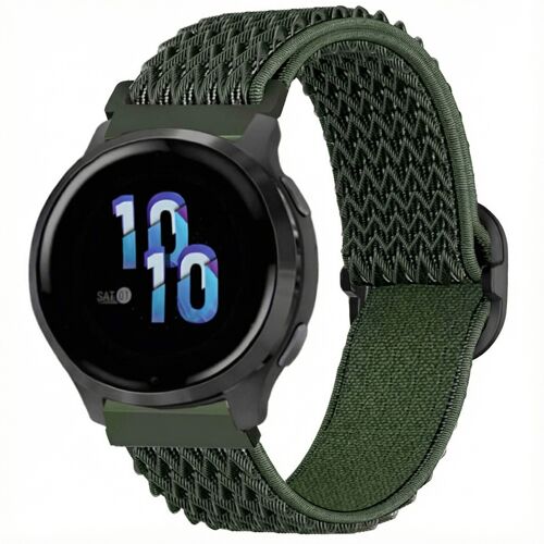 imoshion Bracelet en nylon élastique Connexion universelle 22 mm Vert foncé