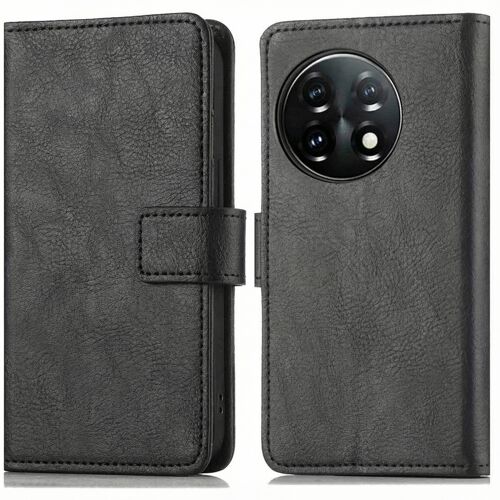 imoshion Étui de télephone portefeuille de luxe OnePlus 11 Noir