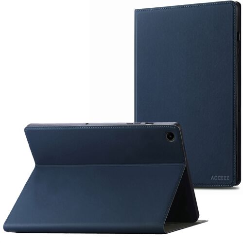 Accezz Coque tablette Classic Samsung Galaxy Tab A9 Plus Bleu foncé