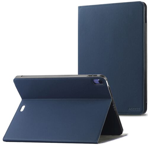 Accezz Coque tablette Classic iPad Air 11 pouces (2026) M4 / (2025) M3 / (2024) M2 / Air 5 (2022) / Air 4 (2020) Bleu foncé
