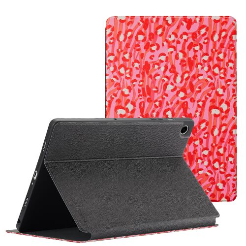 Selencia Coque tablette Vivid Samsung Galaxy Tab A9 Plus Wild Spots Lipstick