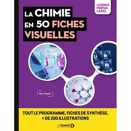 La Chimie En 50 Fiches Visuelles