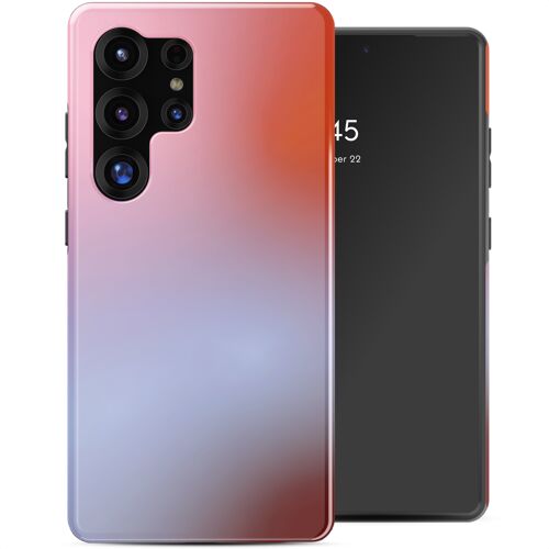 Selencia Coque arrière Vivid Samsung Galaxy S25 Ultra Gradient Soft Blush