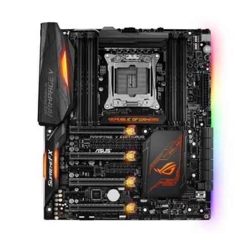 Je vends un kit carte, mère rog rampege édition 10 avec son processeur i7 6850k et la ram Gskill tridents z 4x 16 go ddr 4 3333mhz en parfait état 