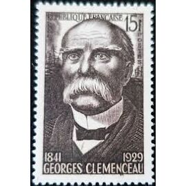 33ème Anniversaire De L'Armistice : Georges Clémenceau Année 1951 N° 918 Yvert Et Tellier Luxe