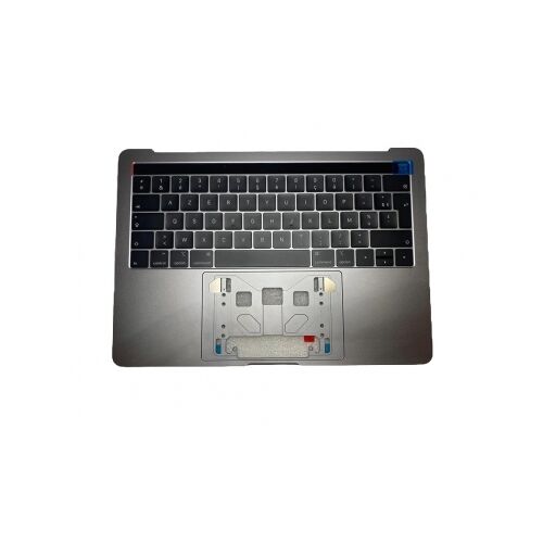 Coque supérieure Français pour MacBook Pro 13" Touch Bar (A1989, 2018-2019), Gris sidéral