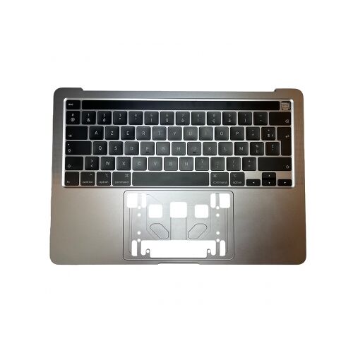 Coque supérieure Touch Bar Français pour MacBook Pro 13" (A2338, M1 2020 / M2 2022), Gris sidéral