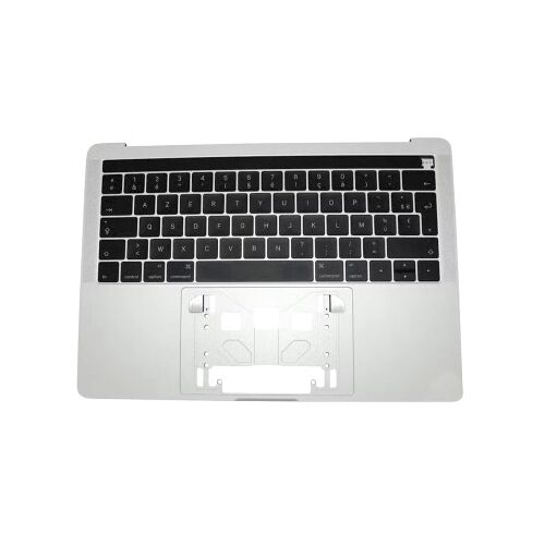 Coque supérieure Français pour MacBook Pro 13" Retina Touch Bar (A1706, 2016-2017), Argent