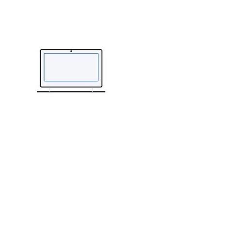 Ecran pour MacBook Air 11" (A1370/A1465, 2012), Argent