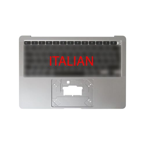 Coque supérieure Italien pour MacBook Air 13" (A2337, M1, 2020), Argent