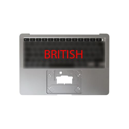 Coque supérieure Britannique pour MacBook Air 13" (A2337, M1, 2020), Gris sidéral