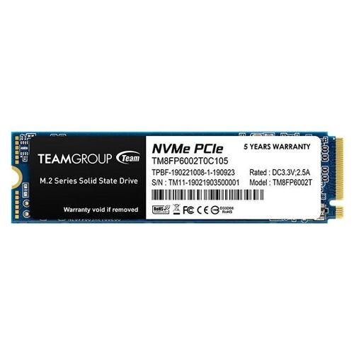 Team Group MP33 2 To M.2 PCI Express 3.0 NVMe 3D NAND
