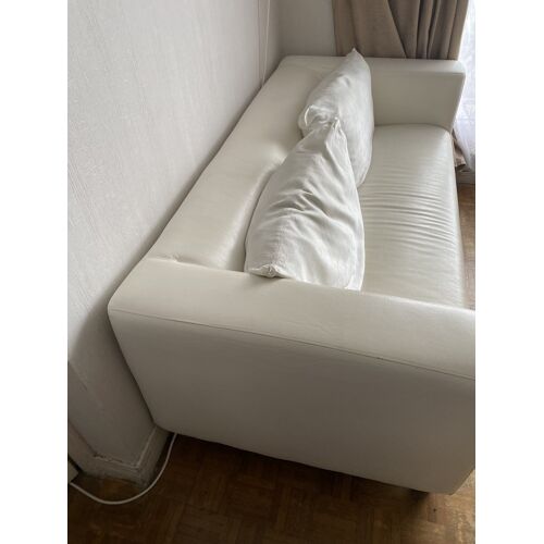 canapé blanc ikea