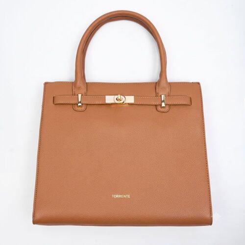 Grand sac trapeze noir tos-p25017 Femme TORRENTE
