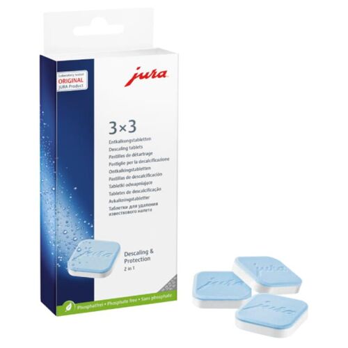 JURA Boîte de 9 pastilles pour 3 détartrages