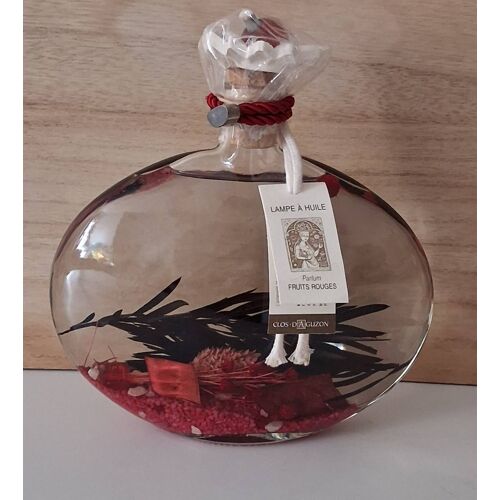 Lampe en verre à huile Clos d'Aguzon au parfum fruits rouges