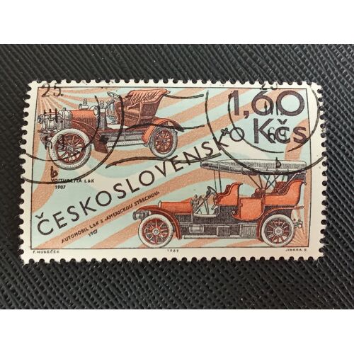 Timbre Tchécoslovaquie Y T 1714 Laurin Et Klement (1907) 1969 (020810 )
