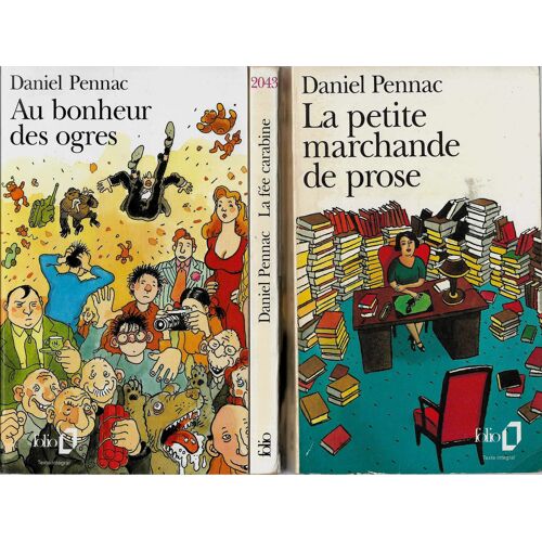 Les Trois Premières Aventures De Malaussène (De Daniel Pennac) - Au Bonheur Des Ogres - La Fée Carabine - La Petite Marchande De Prose