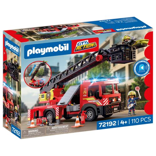 Playmobil City Action Camion de pompiers à grande échelle - 72192 PLAYMOBIL