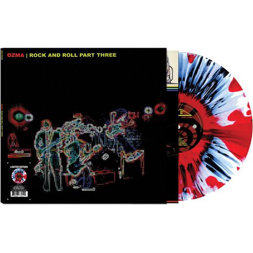 Ozma - Rock And Roll Part Three [Vinyl Lp] Black, Clear Vinyl, Ltd Ed, Red