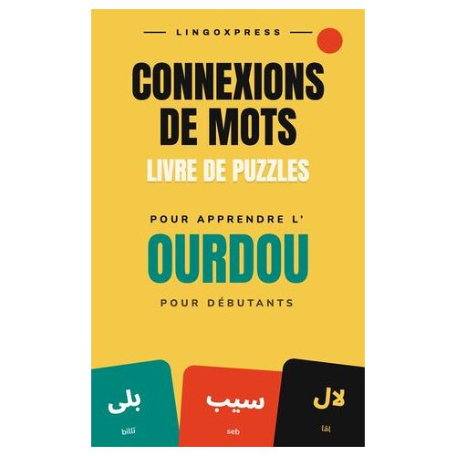 Livre De Jeux Connexions De Mots Pour Apprendre L'ourdou Pour Débutants