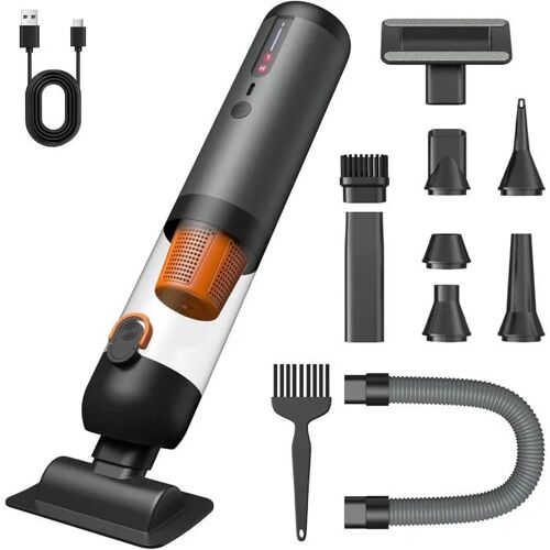 Aspirateur Sans Fil 4-En-1 Pour Voiture & Bureau, 20000 Pa, Usb-C, 40 Min Autonomie.