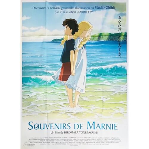 Souvenirs De Marnie /Omoide No Marnie -Véritable Affiche De Cinéma Pliée-Format 120x60 Cm - De Hiromasa Yonebayashi Avec Sara Takatsuki, Nanako Matsushima, Susumu Terajima, Toshie Negishi - 2014