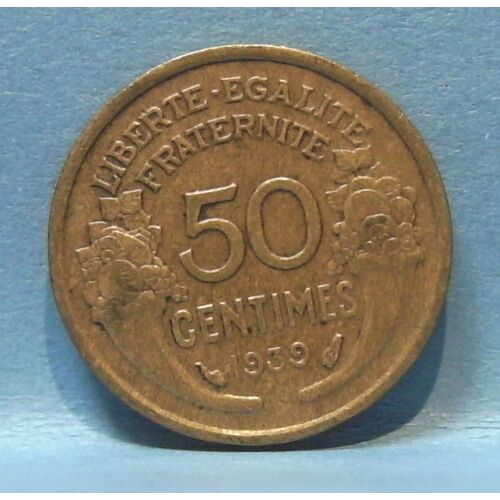 Pièce De 50 Centimes Type Morlon - France - 1939