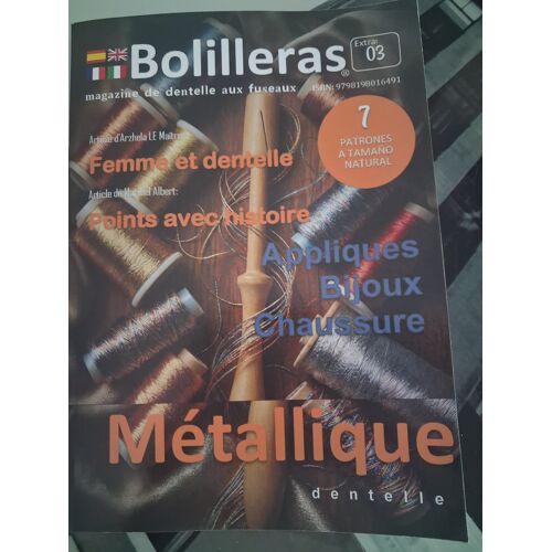 Bollileras Magazine Extra 03 Dentelle Métallique