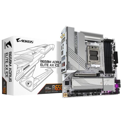 GIGABYTE B650M AORUS ELITE AX ICE Carte mère