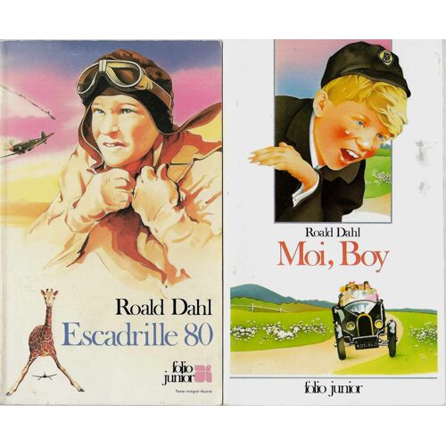 Roald Dahl (Autobiographie En 2 Vol.) - 1. Moi, Boy - 2. Escadrille 80