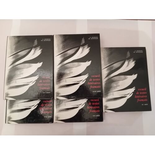 Lot De 5 Manuels Littérature