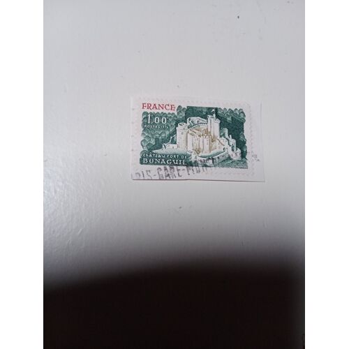 France Timbre 1,00 Y&T N° 1871 Chateau Fort De Bonaguil Oblitéré De 1976 +