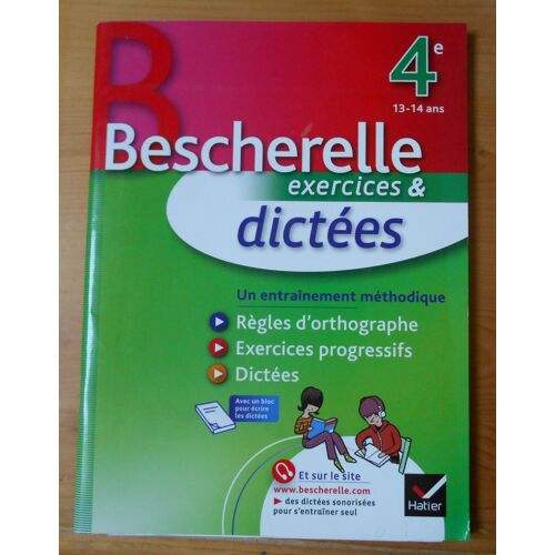 Bescherelle Exercices Et Dictée 4ème